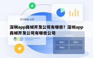 深圳app商城开发公司有哪些？深圳app商城开发公司有哪些公司